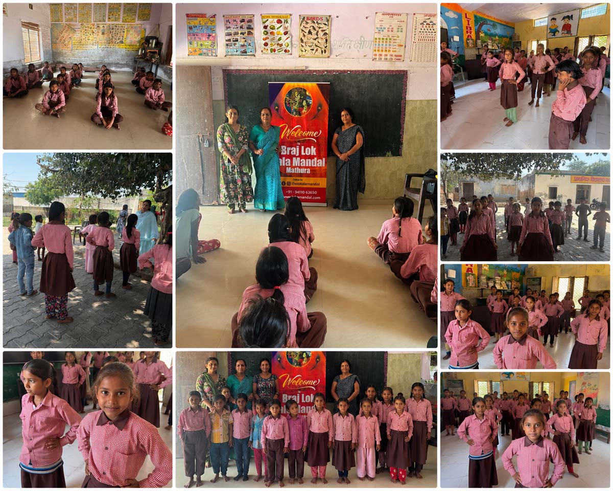 Braj Lok Kala Mandal - Workshop